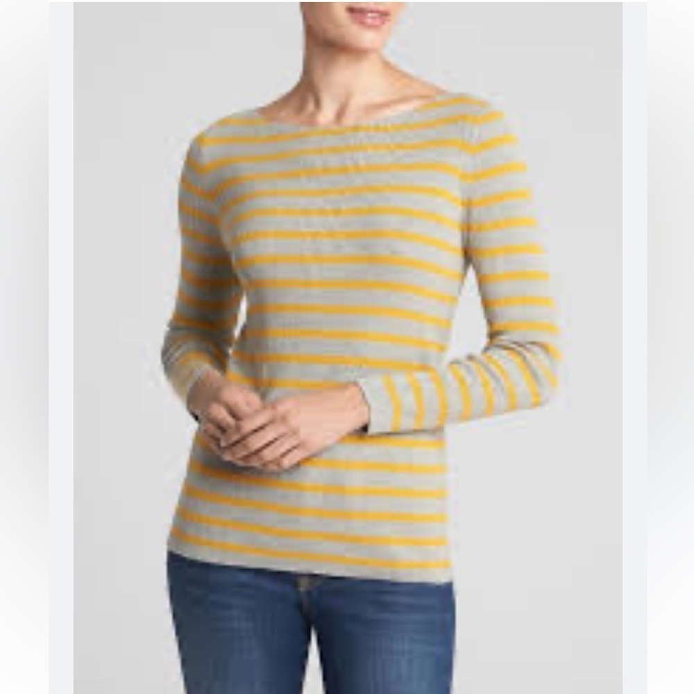 Gap ribbed boatneck sweater size Xsmall